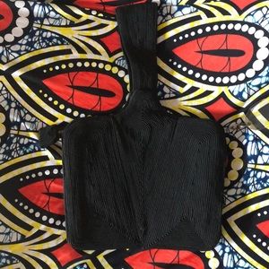 Vintage 40’s Corde Purse Wristlet Lucite Pull